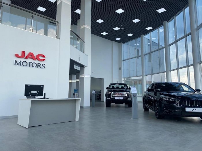 Реконструкция автосалона JAC