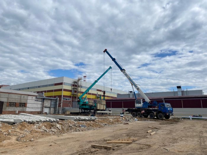 Завершены работы по устройству свайного поля, Дедовск М.О.